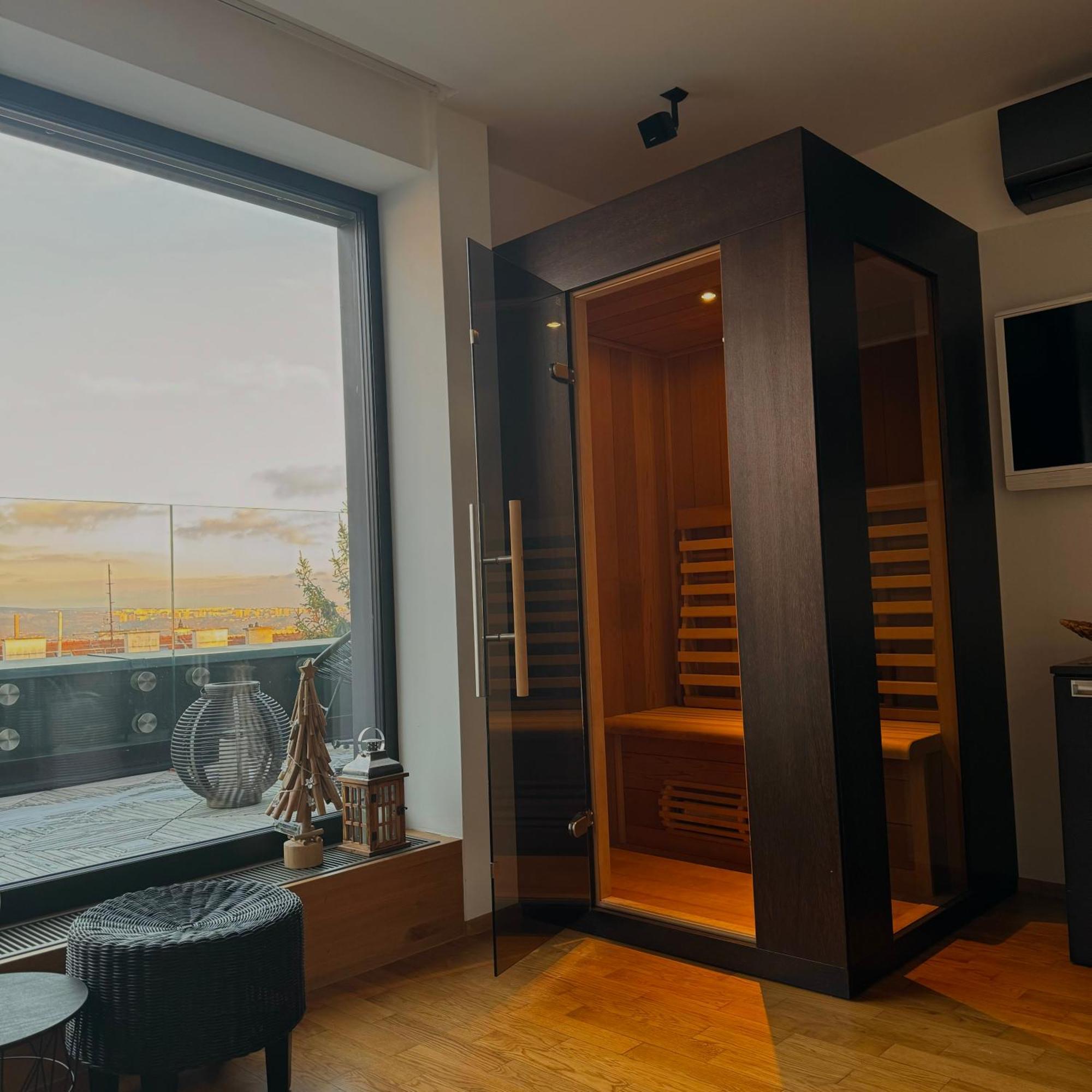 Apartman Se Saunou A Terasou S Vyhledem Na Brno Exteriér fotografie