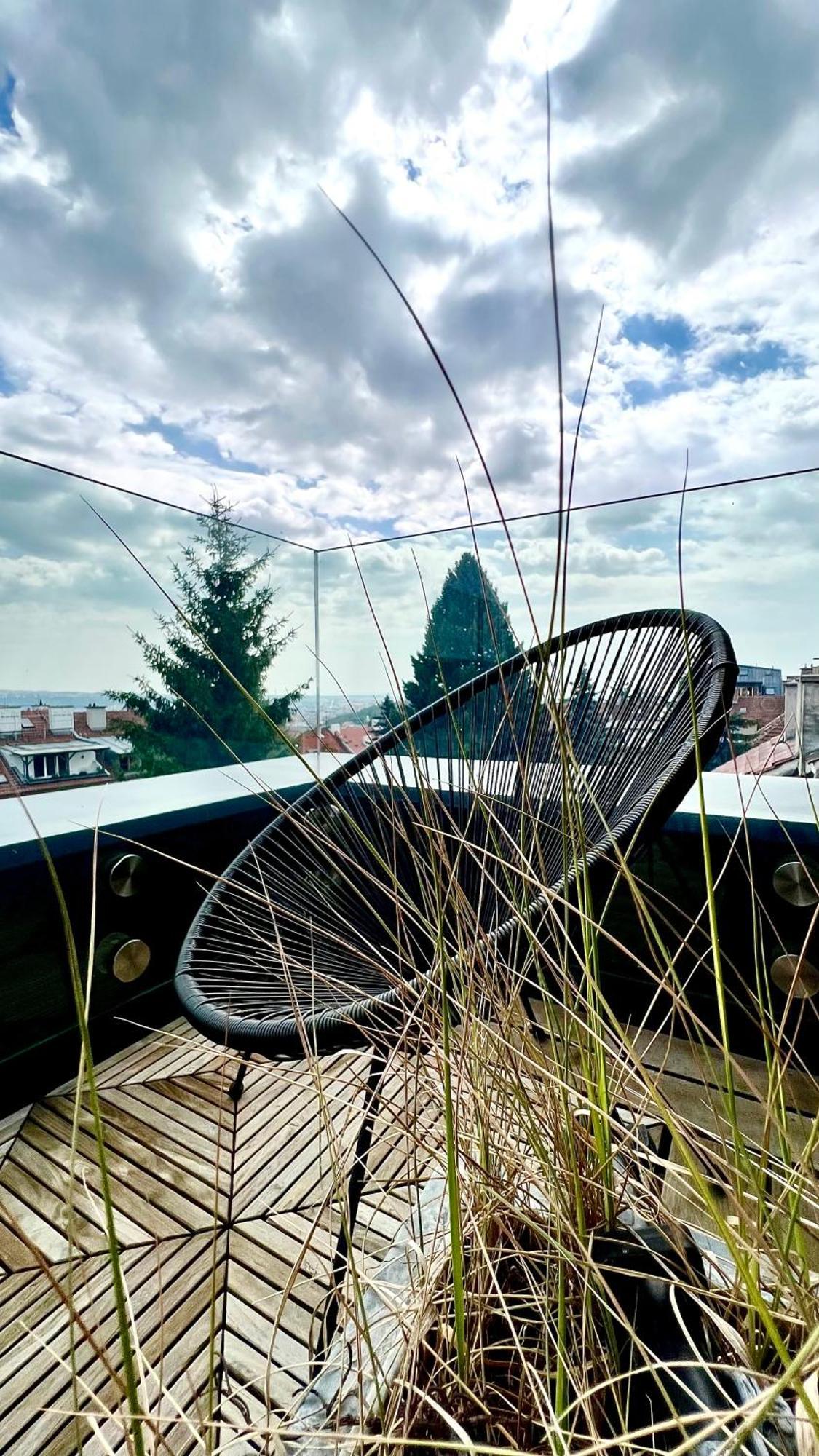 Apartman Se Saunou A Terasou S Vyhledem Na Brno Exteriér fotografie